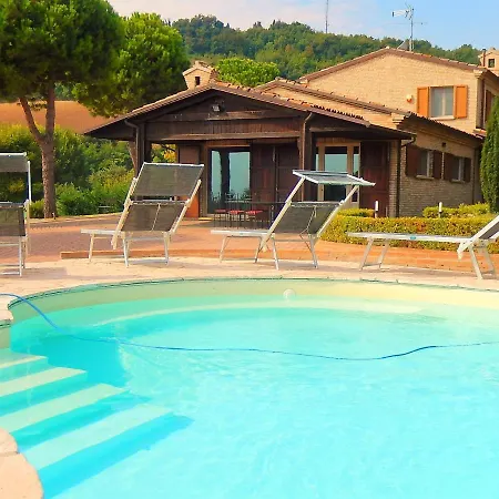 4 Bedrooms With Sea View Private Pool And Enclosed Garden At Centinarola 3 Km Away From The Beach וילה Rosciano (Marche)